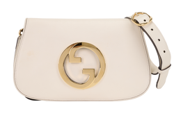 Small Blondie Shoulder Bag, Leather, Beige, DB, 3*
